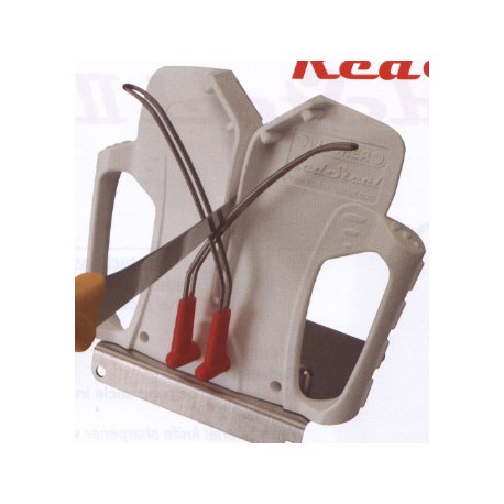 AIGUISEUR RED STEEL SOCLE INOX