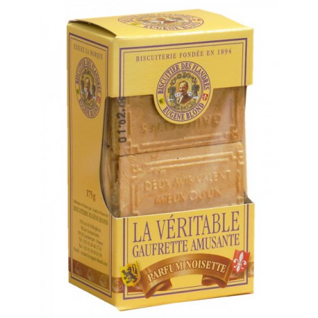 GAUFRETTE PRALINE/NOISETTE 175 GR