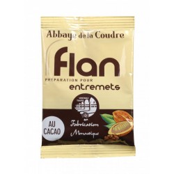 FLAN CHOCOLAT ABBAYE LA COUDRE BTE 10 SACHETS