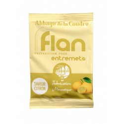 FLAN CITRON ABBAYE LA COUDRE BTE  10 SACHETS