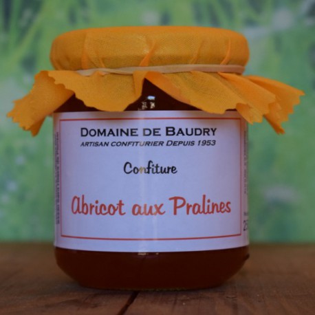 CONFITURE ABRICOTS/PRALINES