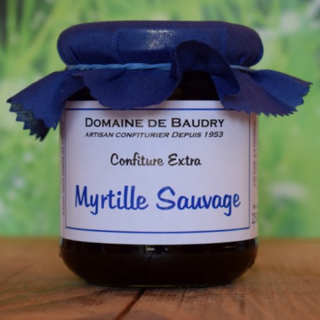 CONFITURE MYRTILLES SAUVAGES