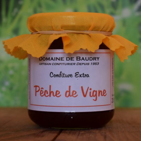 CONFITURE PECHES DE VIGNE