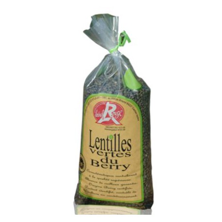 LENTILLES VERTES DU BERRY SACHET  PLAST 500G