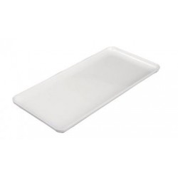 PLAT VITRINE PC LONGLIFE BLANC 40 X 20