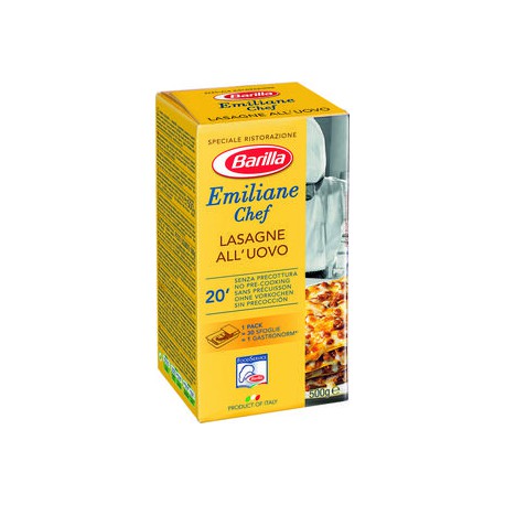 PATE A LASAGNES AUX OEUFS 500 G BARILLA