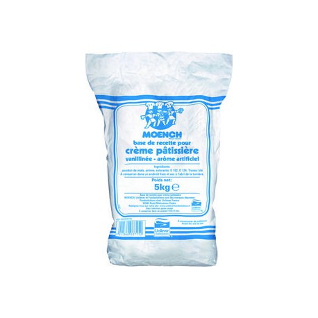 CREME PATISSIERE A CHAUD SAC DE 5 KG