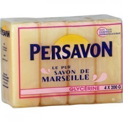 SAVON GLYCERINE PERSAVON 4X200 GR