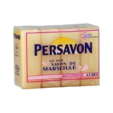 SAVON GLYCERINE PERSAVON 4X200 GR