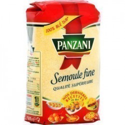 SEMOULE FINE PANZANI 500 GR