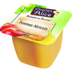 COMPOTE POMME/ABRICOT X 120