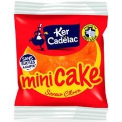 CAKE CITRON MINI SANS SUCRE X 60
