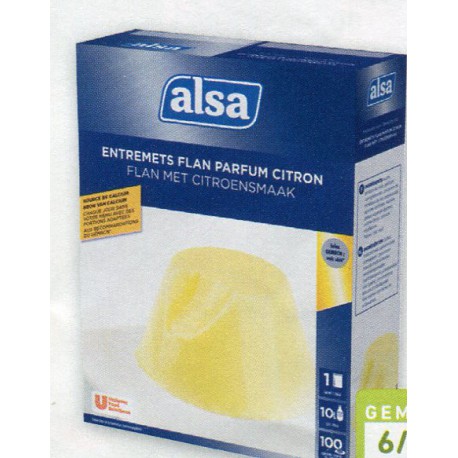 ENTREMET CITRON ALSA  850 GR