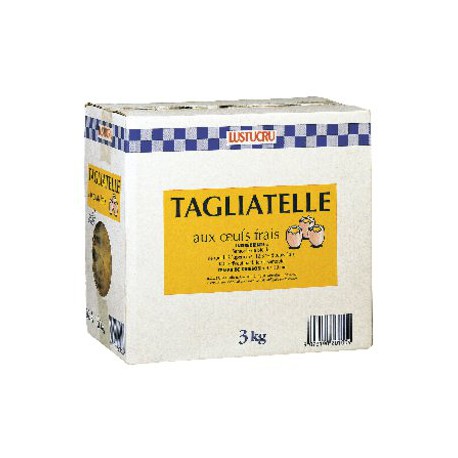 TAGLIATELLES OEUFS LE CARTON DE 3 KG