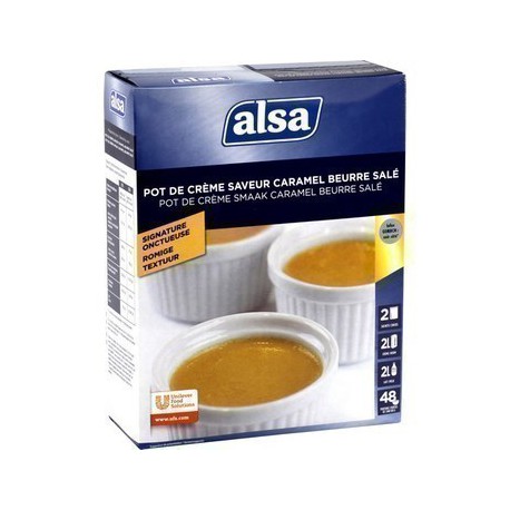 CREME CARAMEL BEURRE SALE ALSA