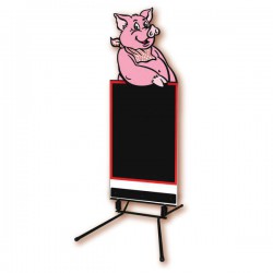 FIGURINE TROTTOIR COCHON