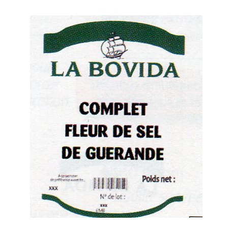 FLEUR DE SEL GUERANDE COMPLET 1 KG