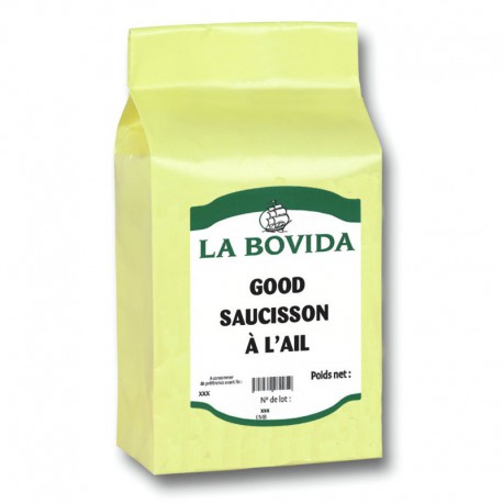 GOOD SAUCISSON A L' AIL LE SAC 1 KG