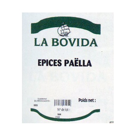 EPICE PAELLA 1 KG LA BOVIDA