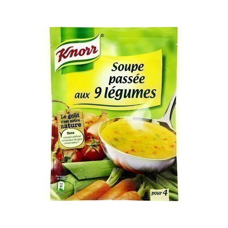 SOUPE DOUCEUR/PASSEE 9 LEGUMES