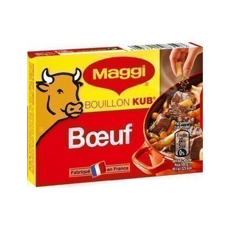BOUILLON DE BOEUF MAGGI 8 TAB 80 GR