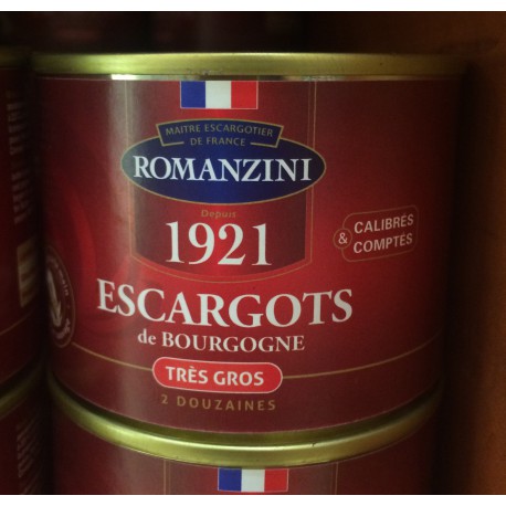 ESCARGOTS BOURGOGNE 2 DZ  1/4