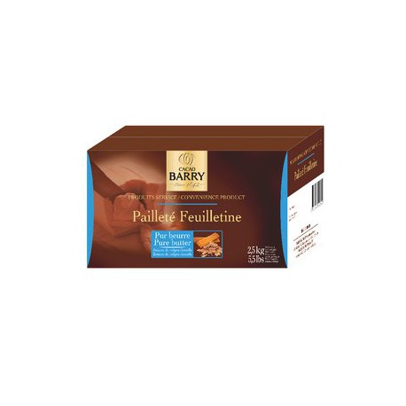 PAILLETE FIN CHOCOLAT LA BOITE DE 2 KG