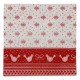 SERVIETTE NOEL 40 X 40 /100