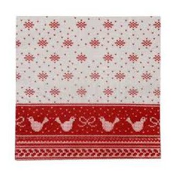 SERVIETTE NOEL 40 X 40 /100