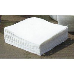 SERVIETTE BLANCHE 1 PLI 30 X30 LE CENT