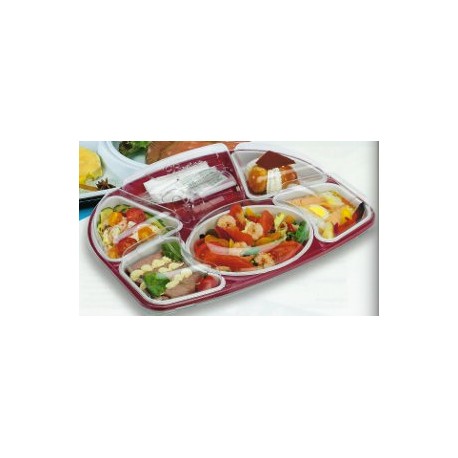 PLATEAU REPAS 7 COMPARTIMENTS LE CENT