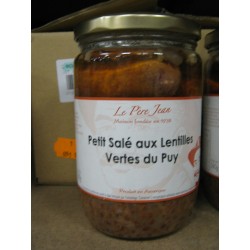 PETIT SALE AUX LENTILLES BX 580 GR