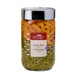 PETITS POIS EXTRA FINS CAROTTES 72 CL