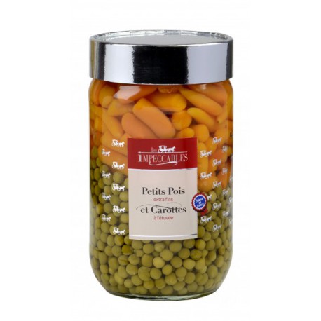 PETITS POIS EXTRA FINS CAROTTES 72 CL